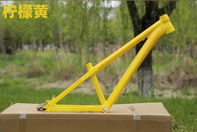 中国の安いアルミニウム土のジャンパー4X BMXのバイク フレームの横のドロップアウト山の自転車のHardtailフレーム 2