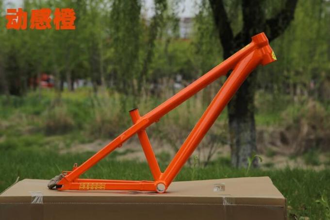 中国の安いアルミニウム土のジャンパー4X BMXのバイク フレームの横のドロップアウト山の自転車のHardtailフレーム 4