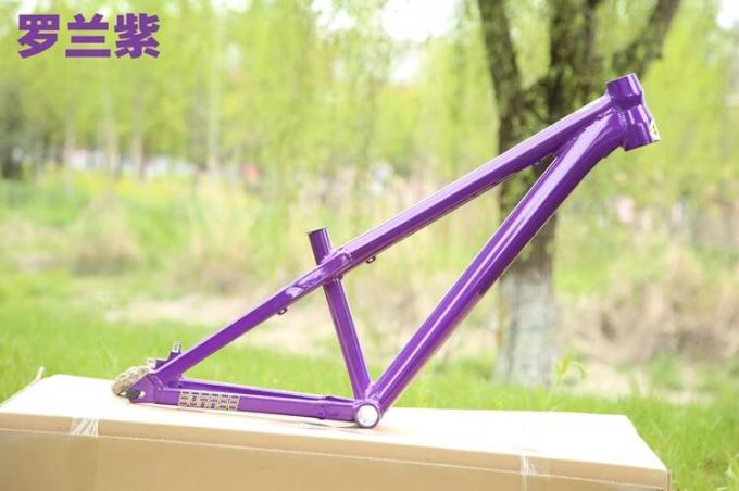 中国の安いアルミニウム土のジャンパー4X BMXのバイク フレームの横のドロップアウト山の自転車のHardtailフレーム 5
