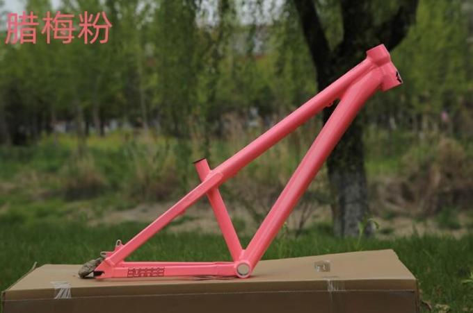 中国の安いアルミニウム土のジャンパー4X BMXのバイク フレームの横のドロップアウト山の自転車のHardtailフレーム 6